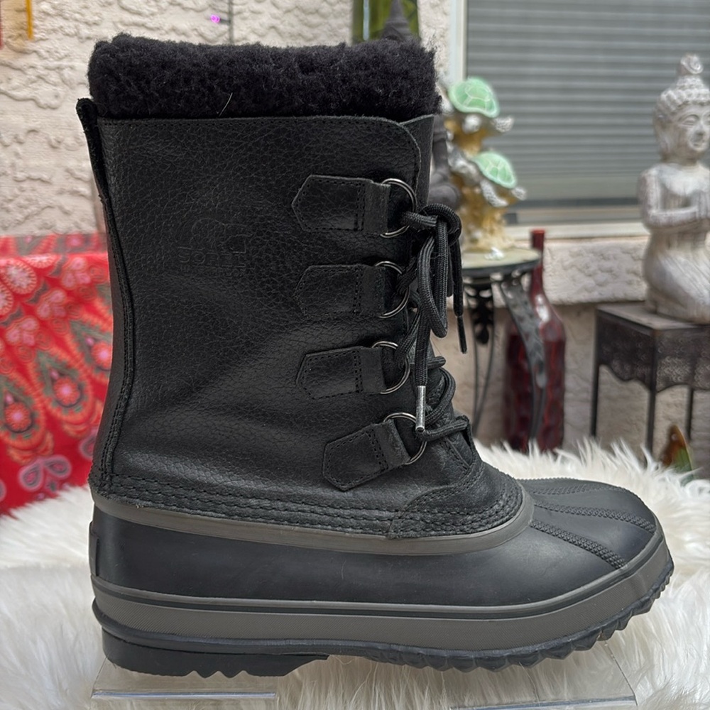 ▪️▪️BLACK-N-GREY WATERPROOF SOREL SNOW BOOTS▪️▪️